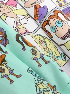 Ensembles Pyjamas|Primark Pyjama Short Graphique Nickelodeon Années 90 Violet