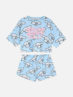 Ensembles Pyjamas|Primark Pyjama Short Hello Kitty Et Ses Amis Bleu