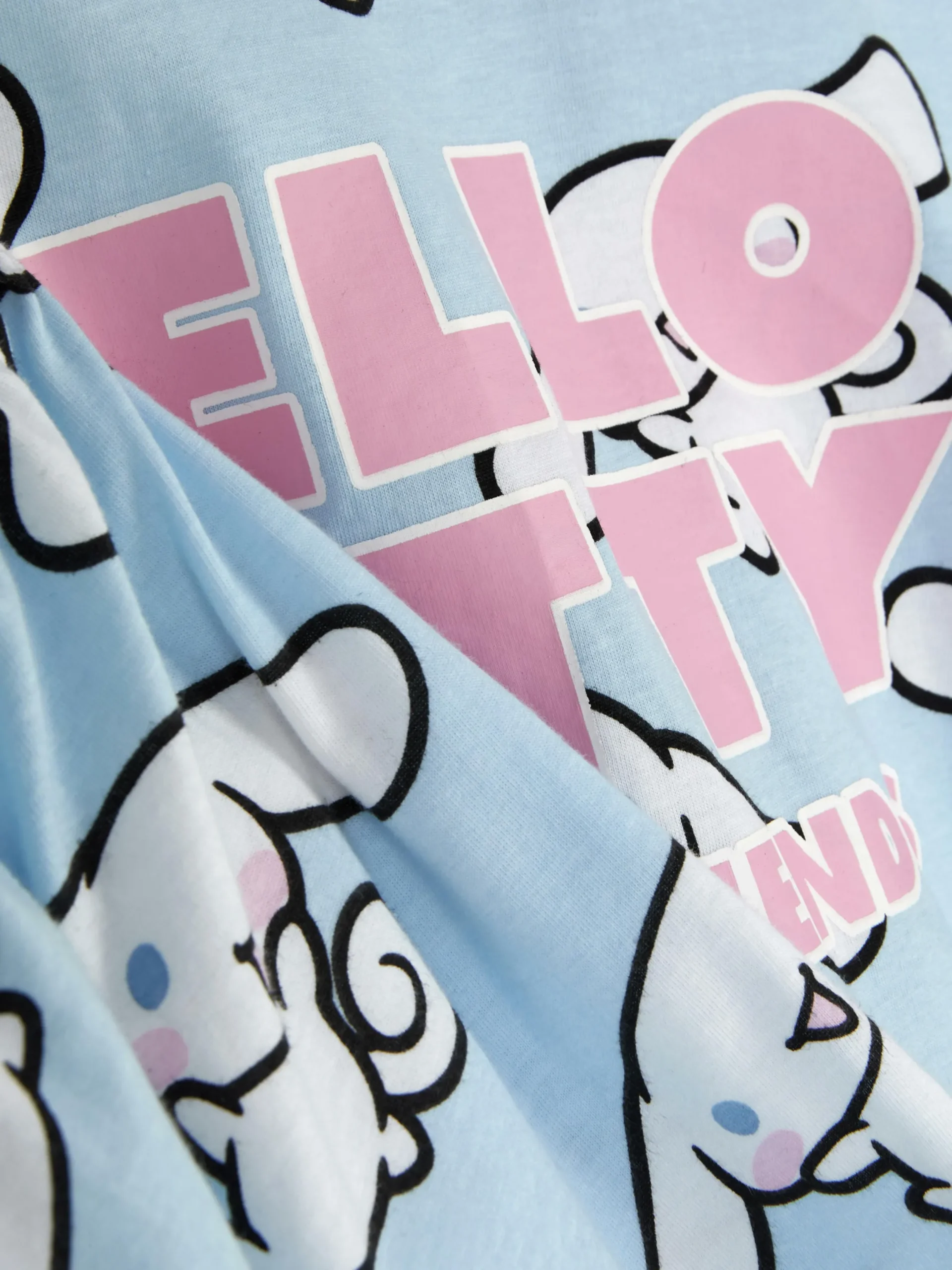 Ensembles Pyjamas|Primark Pyjama Short Hello Kitty Et Ses Amis Bleu