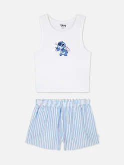 Ensembles Pyjamas|Primark Pyjama Short Personnage Disney Ivoire