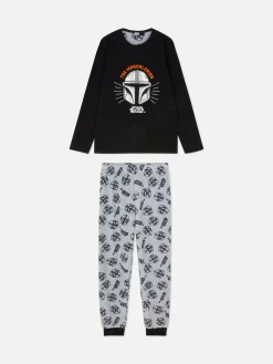 Pyjamas Et Vêtements De Nuit|Primark Pyjama Star Wars The Mandalorian Noir