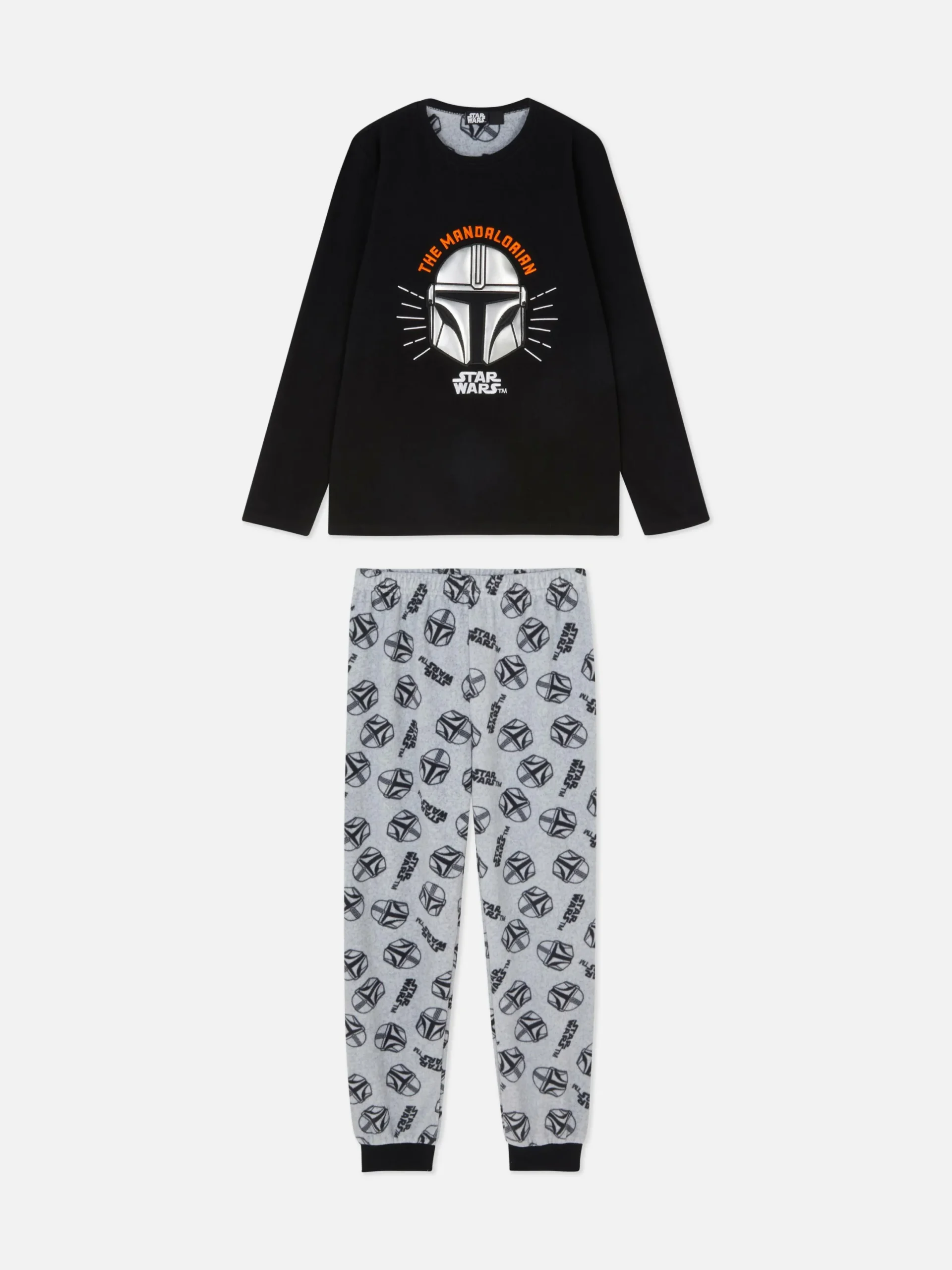 Pyjamas Et Vêtements De Nuit|Primark Pyjama Star Wars The Mandalorian Noir