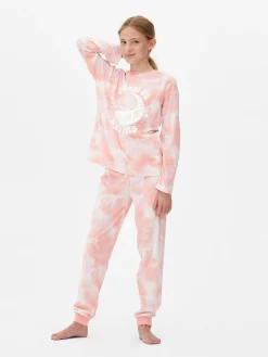 Pyjamas Et Vêtements De Nuit|Primark Pyjama Tie Dye En Tissu Minky Chasing Dreams Multicolore