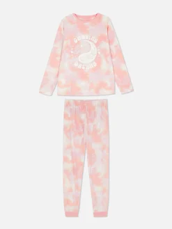Pyjamas Et Vêtements De Nuit|Primark Pyjama Tie Dye En Tissu Minky Chasing Dreams Multicolore