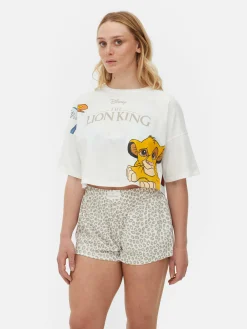 Ensembles Pyjamas|Primark Pyjama T-shirt Court Disney Le Roi Lion Ivoire