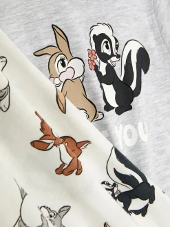 Ensembles Pyjamas|Primark Pyjama T-shirt Personnages Disney Gris chiné