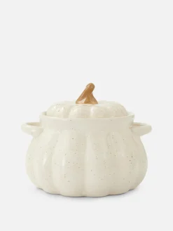 Déco Et Friandises D'Halloween|Tout Halloween|Primark Ramequin Moucheté En Forme De Citrouille Crème
