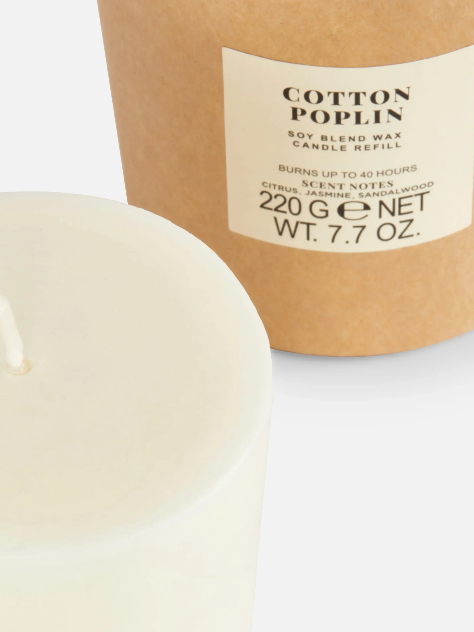 Parfums D'Ambiance|Primark Recharge De Cire Parfumée Pour Bougie Blanc