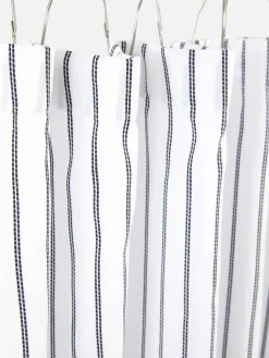 Tapis De Bain|Primark Rideau De Douche à Rayures Blanc