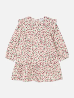 Robes|Primark Robe à Volants à Motif Floral Multicolore