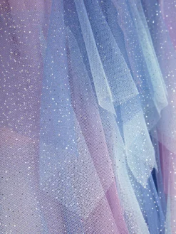 Robes|Primark Robe Avec Jupe En Tulle Disney La Reine Des Neiges Multicolore