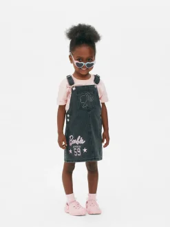 Robes|Primark Robe Chasuble En Jean Barbie Anthracite