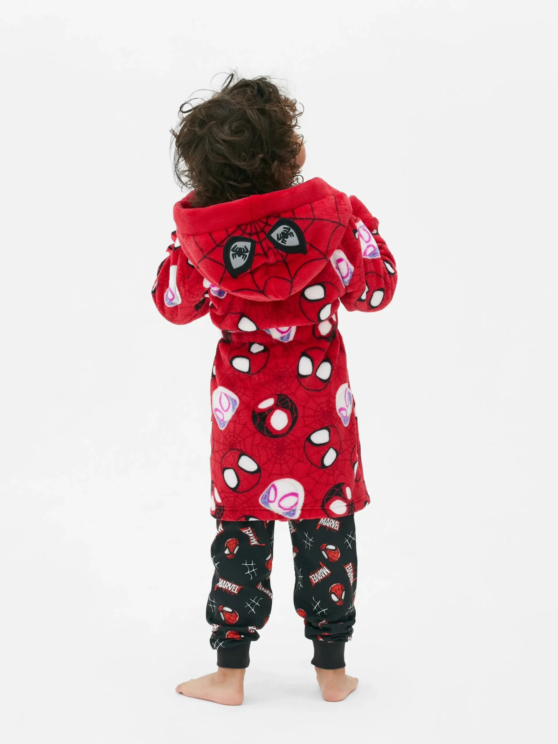 Pyjamas Et Vêtements De Nuit|Primark Robe De Chambre Marvel Spider-Man Spidey Et Ses Amis Rouge