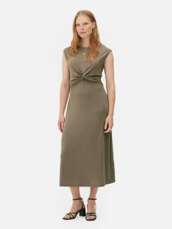 Robes|Primark Robe En Jersey à Torsade The Edit Taupe