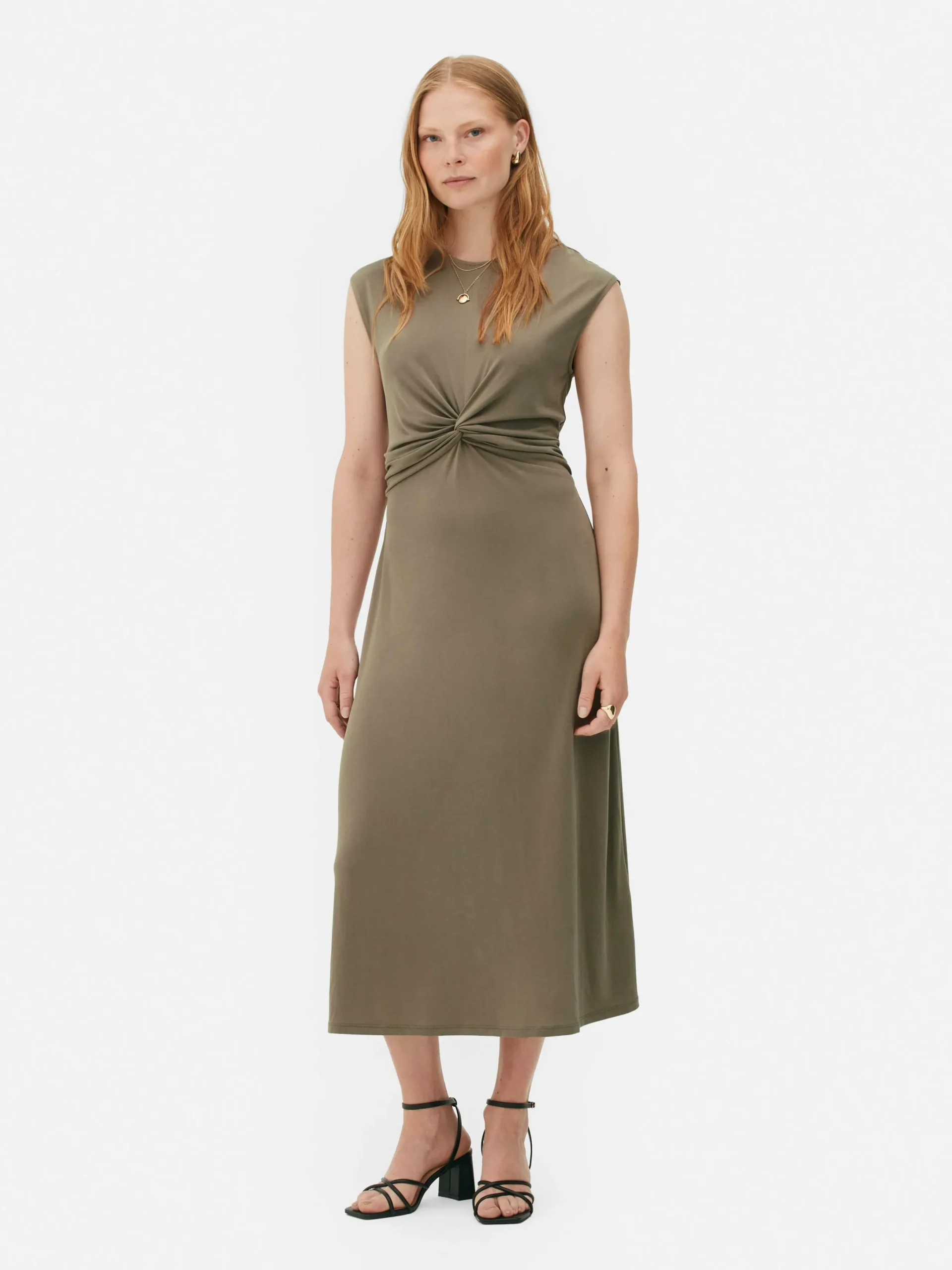 Robes|Primark Robe En Jersey à Torsade The Edit Taupe