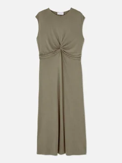 Robes|Primark Robe En Jersey à Torsade The Edit Taupe