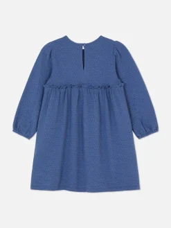 Robes|Primark Robe En Maille Texturée Bleu
