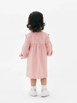 Robes Et Jupes|Primark Robe Froncée à Volants Rose