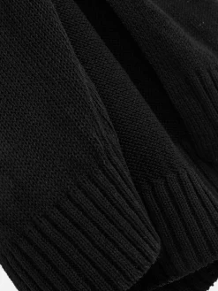 Robes|Primark Robe Mi-longue Avec Col En V Noir