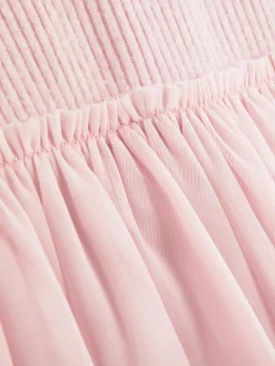 Robes Et Jupes|Primark Robe Tutu Côtelée Rose
