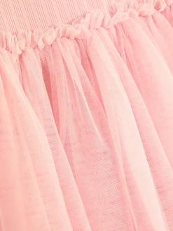 Robes|Primark Robe Tutu Côtelée Rose poudré