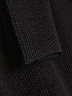 Robes|Primark Robe-pull à Col Ras-du-cou Et Manches Longues Noir