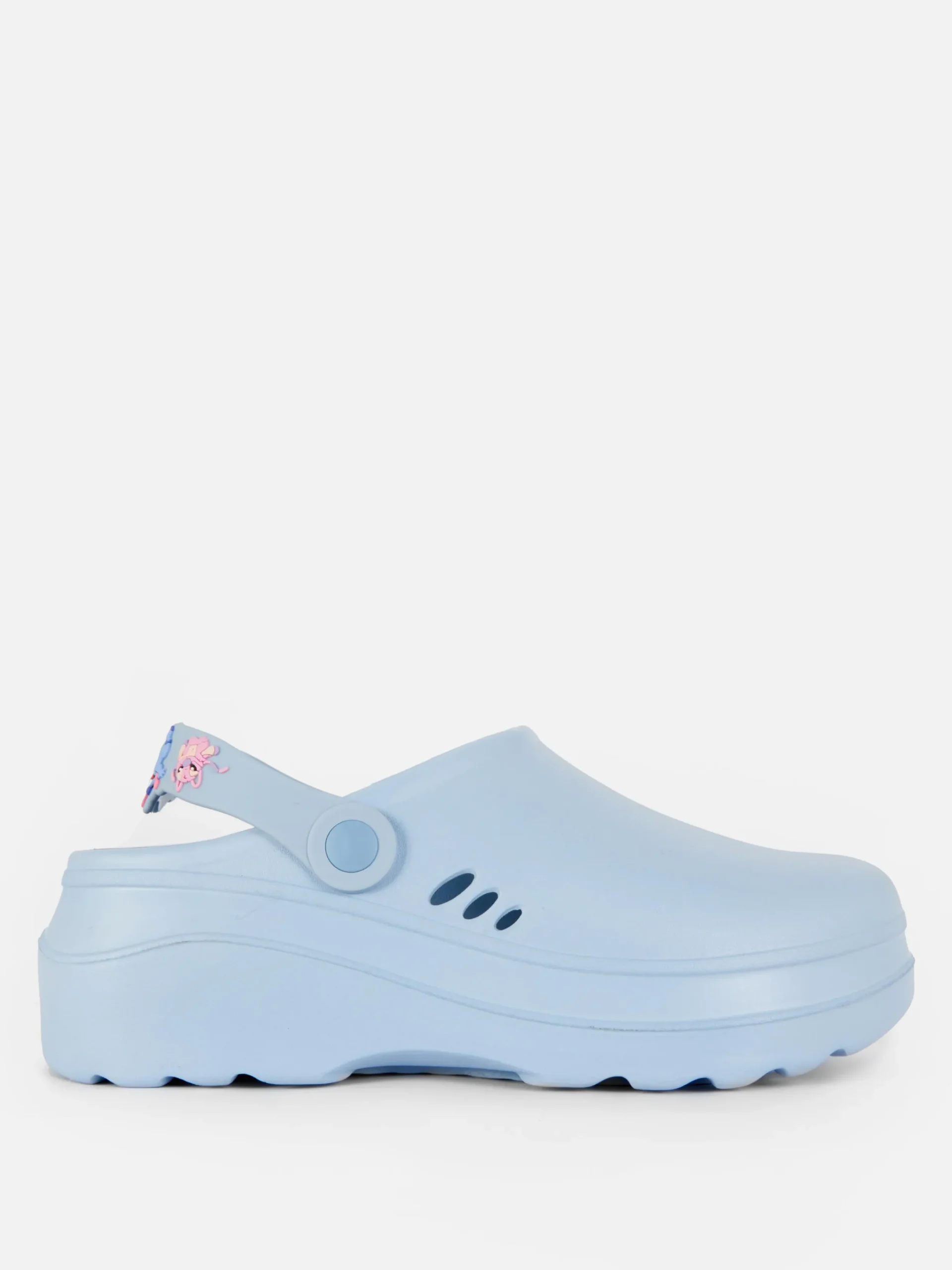 Tongs Et Claquettes|Primark Sabots Compensés Disney Lilo & Stitch Bleu