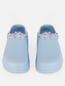 Tongs Et Claquettes|Primark Sabots Compensés Disney Lilo & Stitch Bleu