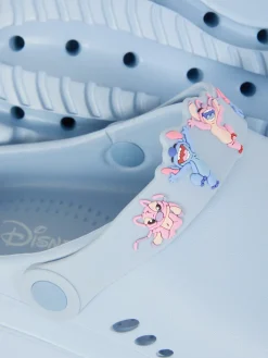 Tongs Et Claquettes|Primark Sabots Compensés Disney Lilo & Stitch Bleu