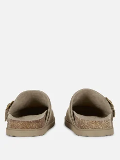 Chaussons|Primark Sabots En Daim The Edit Camel