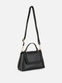 Sacs Et Porte-Monnaie|Primark Sac à Bandoulière à Détails Tressés Noir