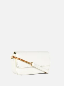 Sacs Et Porte-Monnaie|Primark Sac à Bandoulière Imitation Serpent Blanc