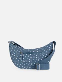 Sacs Et Porte-Monnaie|Primark Sac à Bandoulière Imprimé Floral Bleu