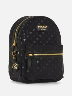 Sacs Et Porte-Monnaie|Primark Sac à Dos à Monogramme Doré Disney Mickey Mouse Noir