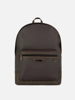 Sacs Et Portefeuilles|Primark Sac à Dos Avec Poche Zippée Kem Marron