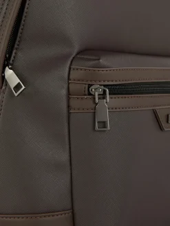 Sacs Et Portefeuilles|Primark Sac à Dos Avec Poche Zippée Kem Marron