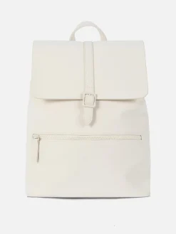 Sacs Et Porte-Monnaie|Primark Sac à Dos Avec Rabat Écru