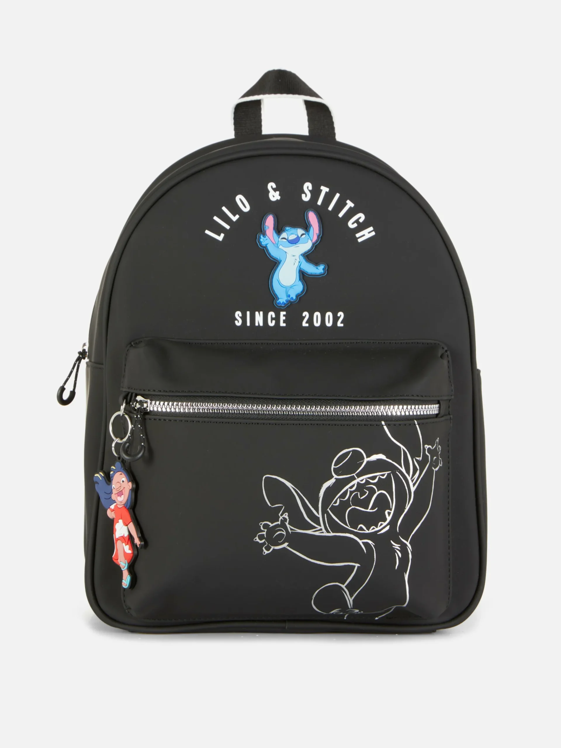 Sacs Et Porte-Monnaie|Primark Sac à Dos Disney Avec Poche Avant Lilo & Stitch Noir