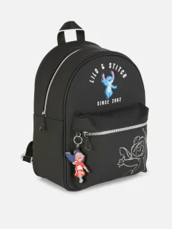 Sacs Et Porte-Monnaie|Primark Sac à Dos Disney Avec Poche Avant Lilo & Stitch Noir