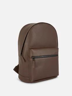 Sacs Et Portefeuilles|Primark Sac à Dos En Simili Cuir Marron