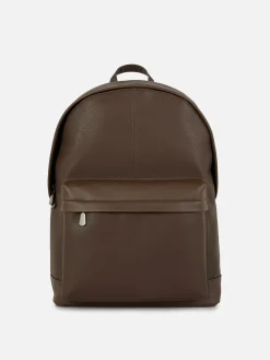 Sacs Et Portefeuilles|Primark Sac à Dos En Simili Cuir Chocolat