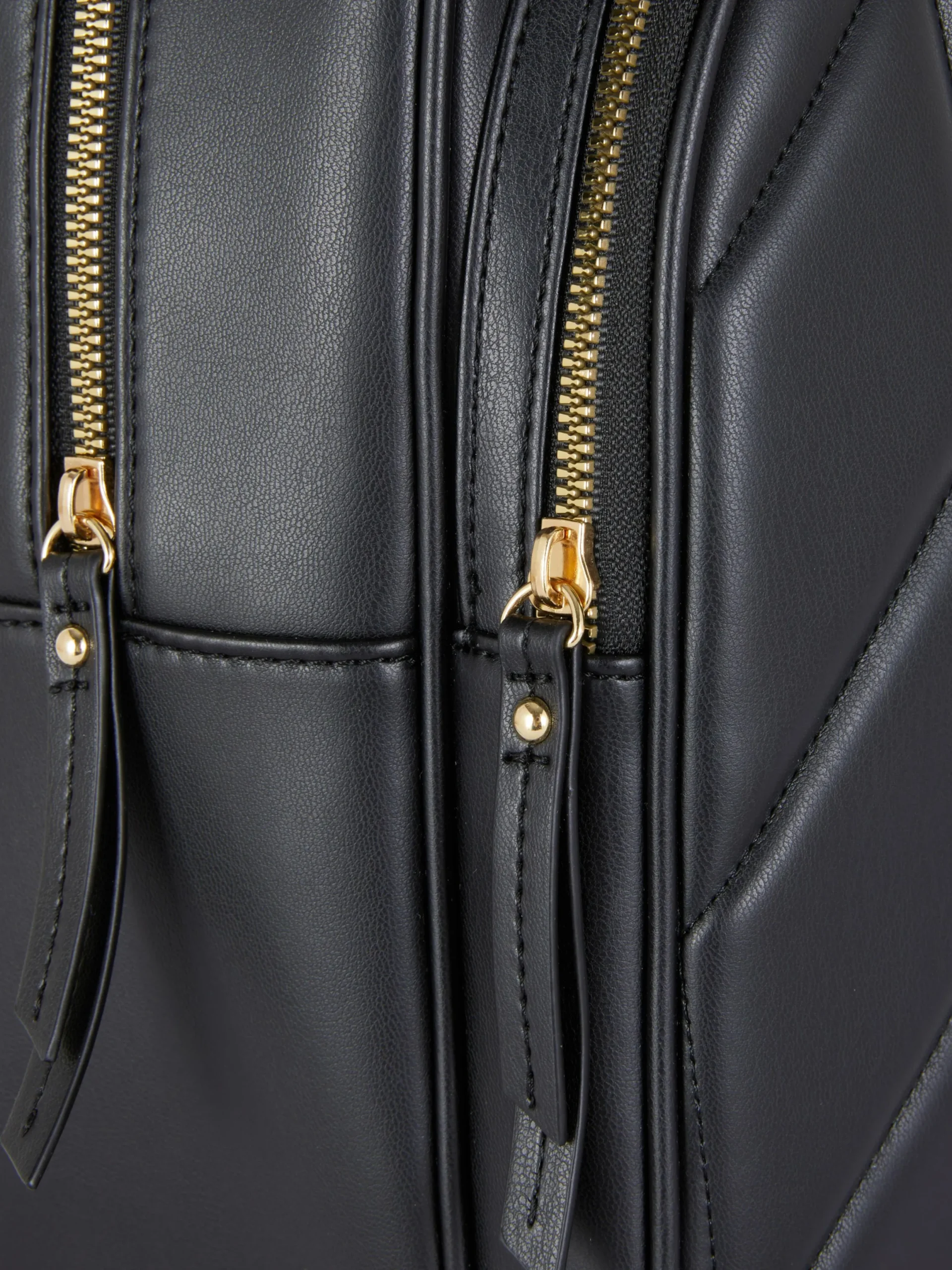 Sacs Et Porte-Monnaie|Primark Sac à Dos En Simili Cuir Matelassé Noir