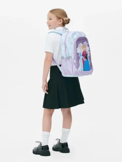 Sacs|Primark Sac à Dos Pour L'école à Paillettes Disney La Reine Des Neiges Lilas