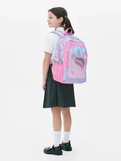 Sacs|Primark Sac à Dos Pour L'école Licorne 3D Rose