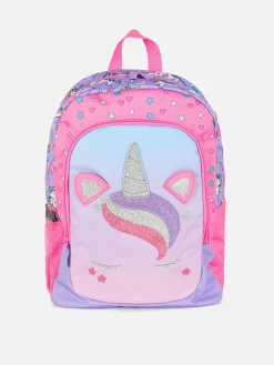 Sacs|Primark Sac à Dos Pour L'école Licorne 3D Rose