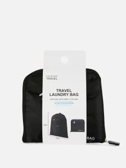 Accessoires Voyages|Primark Sac à Linge Sale De Voyage Noir
