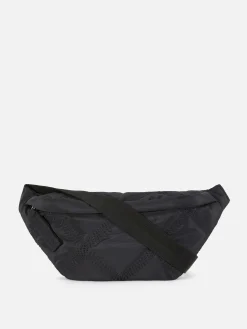Sacs Et Porte-Monnaie|Primark Sac Banane à Motif Losange Cousu Noir