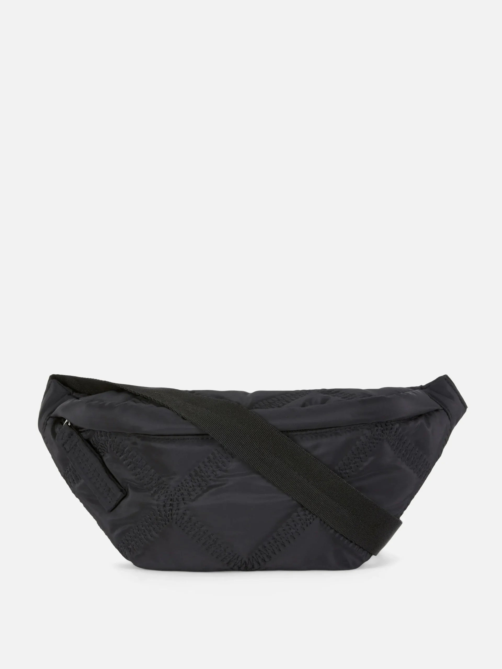 Sacs Et Porte-Monnaie|Primark Sac Banane à Motif Losange Cousu Noir