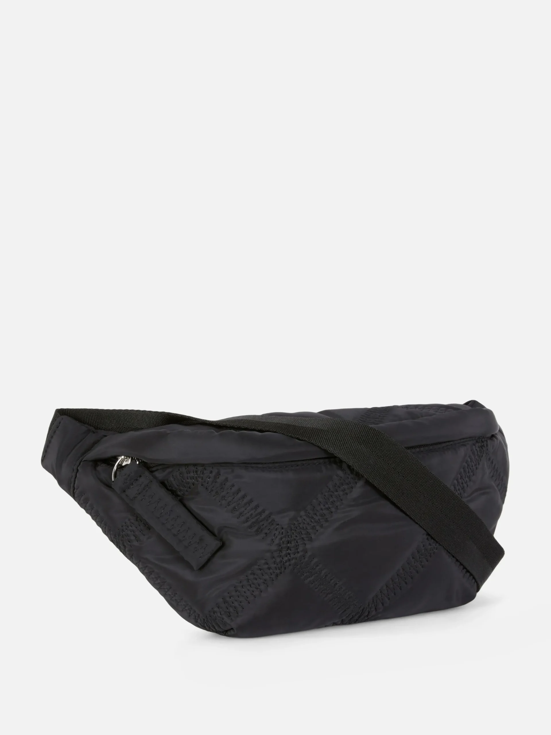 Sacs Et Porte-Monnaie|Primark Sac Banane à Motif Losange Cousu Noir