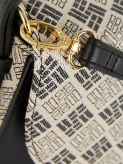 Sacs Et Porte-Monnaie|Primark Sac Bandoulière à Rabat Monogramme Noir